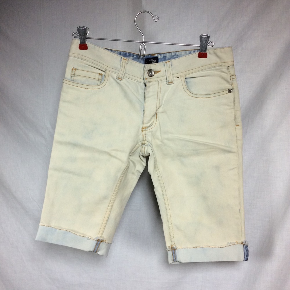 Vans Acid Wash Denim Bermuda Shorts, Sz Smalll